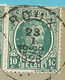 194 Op Kaart Stempel ROUX , Met Firmaperforatie (perfin) " P.R." - 1909-34