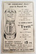 PUB 1914 RASOIR DE SURETE YVETT BIJOU DORE A 12 LAMES J. DRAPIER PARIS - Accessoires