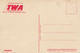 TWA Shannon Constellation Airline Issue Postcard - 1946-....: Modern Era