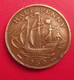 Grande-Bretagne. 1/2 Half Penny 1950. Georges VI - Autres & Non Classés