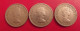 Grande-Bretagne. Lot De 3 Pièces : 2 Shillings. 1960, 1966, 1967. Elizabeth II - Other & Unclassified