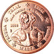 Malte, Médaille, 2 C, Essai Trial, 2003, Paranumismatique, SUP+, Copper Plated - Pruebas Privadas