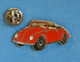1 PIN'S //  ** WOLKSWAGEN / COCCINELLE / COX CABRIOLET ** . (Qualité Collectors Tirage - 500 © QUEBEC) - Volkswagen
