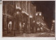 CAGLIARI VIA ROMA NOTTURNO CARTOLINA FOTOGRAFICA SEPPIA VG 1941 - Cagliari