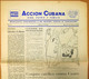 BP-321 CUBA ESPAÑA ANTICOMMUNIST NEWSPAPER ACCION CUBANA ESPAÑA PRINTING 31/MAR/1960. - [4] Themen