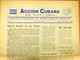 BP-322 CUBA ESPAÑA ANTICOMMUNIST NEWSPAPER ACCION CUBANA ESPAÑA PRINTING 20/OCT/1960. - [4] Temas