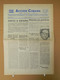 BP-329 CUBA ESPAÑA ANTICOMMUNIST NEWSPAPER ACCION CUBANA ESPAÑA PRINTING 23/MAR/1961. - [4] Thèmes