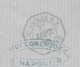 1858 - Lettre Pliée Avec Correspondance De Napoli Vers Lyon, France - Entrée Deux Sicile Marseille - Taxe 15 - Sizilien