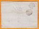 Delcampe - 1854 - Lettre Pliée Avec Correspondance De Milano Vers Marseille, France - Entrée Autriche Besancon - Taxe 10 - Sicily