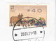 Macau 2021 Feb 20 (First Day Of Issue), COVID-19 Postmarked, ATM Year Of Ox, Postal Used To Hong Kong - Covers & Documents