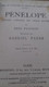 Pénélope Poème Lyrique En 3 Actes RENE FAUCHOIS Au Ménestrel 1913 - Auteurs Français