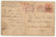 CP (Postkarte) Zone Des étapes Type OC13 (8 Cent. Sur 71/2 Pf Orange-jaune, Antwerpen Vers Kalmthout (1917) - Ocupación Alemana