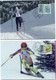 LIECHTENSTEIN CARTE MAXIMUM DES N°1103 / 1105 JEUX OLYMPIQUES D'HIVER.......AVEC OBLITERATION ILL. VADUZ 1 DEZ. 1997 - Winter 1998: Nagano