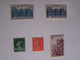 FRANCE 1946 Feuille 12 Timbres Sur Charnière (10 Neufs-2 Oblitérés) 4 PASTEUR Avec Spécificités Ainsi Que Semeuse Verte - Otros & Sin Clasificación