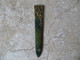 Ancien Coupe Papier Ouvre Lettre - Art Nouveau En Bronze Sculpté Très Belle Pièce à 2 Coloris Décor Végétal Belle Patine - Letter-opener