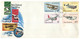 (HH 22) New Zealand FDC Cover - Air Transport 1974 (with Additional Related Cover) 2 Covers - Storia Postale