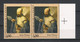 Y. & T.  N° 2828  /  Tableau De GEORGES DE LA TOUR "SAINT-THOMAS"  /  Variété De Coloris SUR PAIRE ( L'un Jaune ) - Unused Stamps