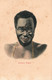 Portrait Homme Indigène - Guinea-Neger (Nègre De Guinée) - Illustration Non Signée - Carte Dos Simple Non Circulée - África