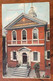 USA - PHILADEPHIA CARPERTERS HALL  - VINTAGE POST CARD  NOV 6 1910 - Fall River