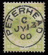 1887 - GB VICTORIA JUBILEE - 1 Sh SG211 - Used PETERHEAD 13 JULY 1900 - MAGNIFICENT STRIKE OF POSTMARK! - Gebraucht