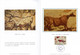 " GROTTE DE LASCAUX " Sur Encart 1er Jour LUXE En Soie De 4 Pages De 1968. N° YT 1555. - Prehistory