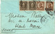 LCTN 67ETR- ETATS UNIS LETTRE HONOLULU / ARC EN BARROIS 1925 DEFAUT - Hawaï