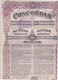 1924 OBLIGATION CONCORDIA . SOCIETE ANONYME ROUMAINE POUR L'INDUSTRIE DU PETROLE - ACTIONS  250 LEI ROMANA - Oil