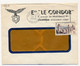FRANCE - Env. En-tête "Ets LE CONDOR - CAUDERAN " -  OMEC 1956  S/ 12F Valentré - 1950 - ...