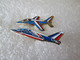 PIN'S   LOT 2 AVIONS  PATROUILLE DE FRANCE - Aerei