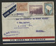 ARGENTINE Pli Par Avion Pour Lyon Via AIR FRANCE En 1939 (voir Description) - Covers & Documents