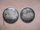 Germany: 2 Medals Eisenbahn Adler --- T3-Lok Schiltach + T3 Staar (no Date) - Professionals/Firms