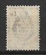 Delcampe - Russia 1884 7K Shifted Groundwork Print Error. Mi 33Aa/Sc 35. Used. - Varietà E Curiosità