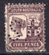 South Australia - 1894 Queen Victoria - Perfins " SA " - Perforés