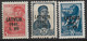 Latvia, German Occupation 1941, 5,10 & 30 Kop. Michel 1,2,5. MH - Bezetting 1938-45