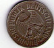 ALLEMAGNE    1  DEUTSCHE  MARK  1956 - 1 Marco