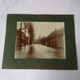 NL- Zutphen (Gld.) Foto Op Karton  // Foto Ca 8.5 X 11 / Watersnood - Buitensingel (Bruin - Wit) Ca 1926 - Zutphen