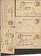 AUTRICHE -LOT DE 10 ENTIERS POSTAUX DATES DE 1888 A 1903 -TB - Other & Unclassified