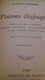 Poèmes élégiaques LAURENT TAILHADE Mercure De France 1913 - Auteurs Français