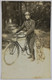 Belgische Cyclist Met Hond - Cycliste Belge Avec Chien - Belgian Cyclist With Dog (312) - Guerra, Militari