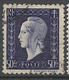 MARIANNE DE DULAC N° 701 BONNET BLEU OBL - Used Stamps