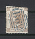 HONG KONG  /  Y. & T.  N° 1  /  REINE  VICTORIA  2 Cents  /  Oblitération Bleue  B 62 - Oblitérés