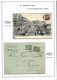 Cartes Postales Et Lettre Avec CAD "Marseille Ligne D'Alger", "Marseille Ligne D'Oran" Et Marseille Ligne De Tunis" - Posta Marittima