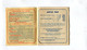 Carnet Maison YAUNE  Tarif 1953-1954 à Périgueux  Format 116*126 Mm   A VOIR  !!! - Autres Plans