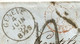 Lettre, Suisse ,GENEVE , 1855 , 2 Scans - Postmark Collection