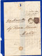 ##(DAN2102)-Great Britain 1866-Six Pence On Full Text Bend Letter From London To  Malta Via Marseilles, SW22  Cancel - Covers & Documents