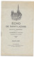 1937 CATHEDRALE D AUTUN - ECHO DE SAINT LAZARE - BULLETIN DE 20 PAGES - Godsdienst