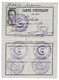 1938 1939 - UNIVERSITE DE MONTPELLIER - M. CARIO ETUDIANT EN HISTOIRE MODERNE FACULTE DE LETTRES - CARTE - Documents Historiques