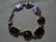 Vintage - Bijou Fantaisie - Bracelet Rouge Noir - Armbanden