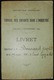 RARE ET ANCIEN DOCUMENT TRAVAIL DES ENFANTS DANS L'INDUSTRIE LIVRET 1936 TISSAGE INSPECTION CONDITION TRAVAIL - Décrets & Lois