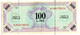 BILLET De BANQUE . ITALIE. 100 LIRE Séries  1943  A 24917852 A . ISSUED In ITALY .  Billet En Bonne état - Colecciones